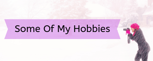 Some Of My Hobbies